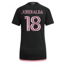 Inter Miami Jordi Alba #18 Borte skjorte til dame 2024-25 Kortermet